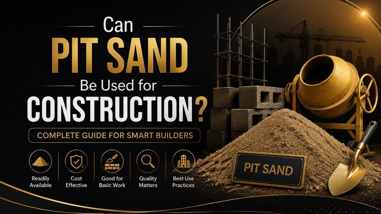 Can Pit Sand Be Used for Construction?