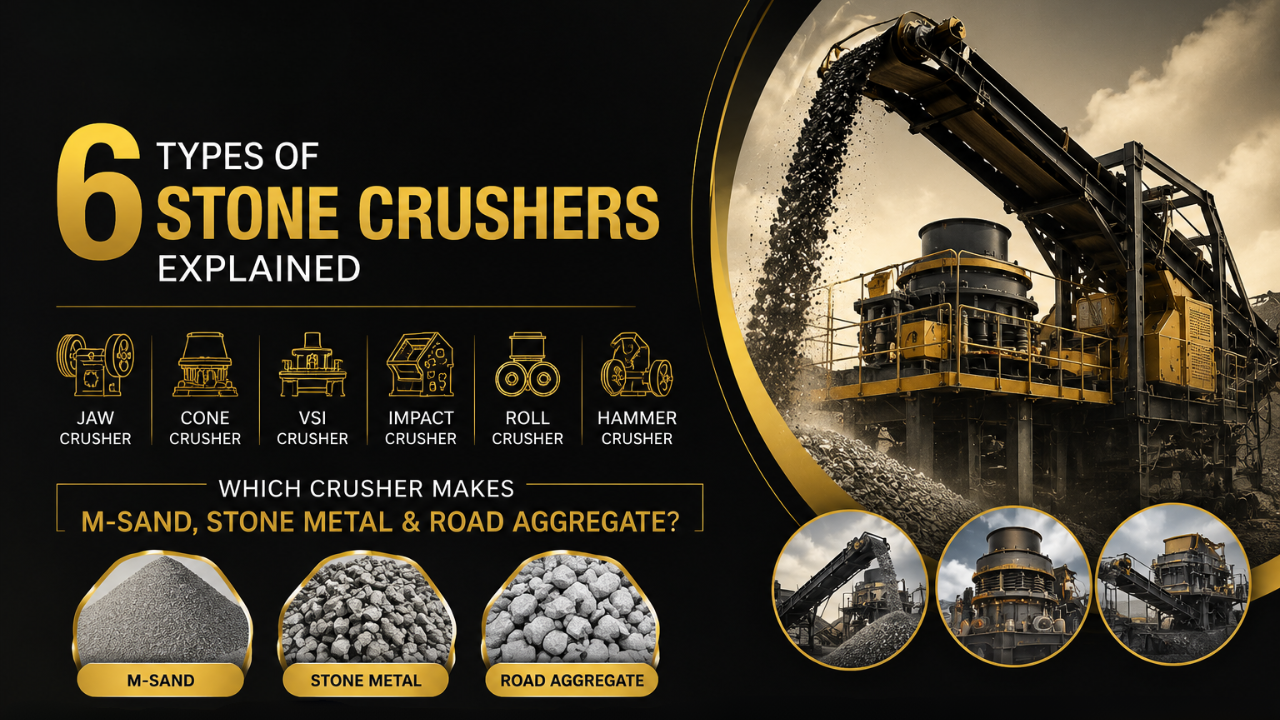 Types of Stone Crusher. Which One Does What and When to Use It