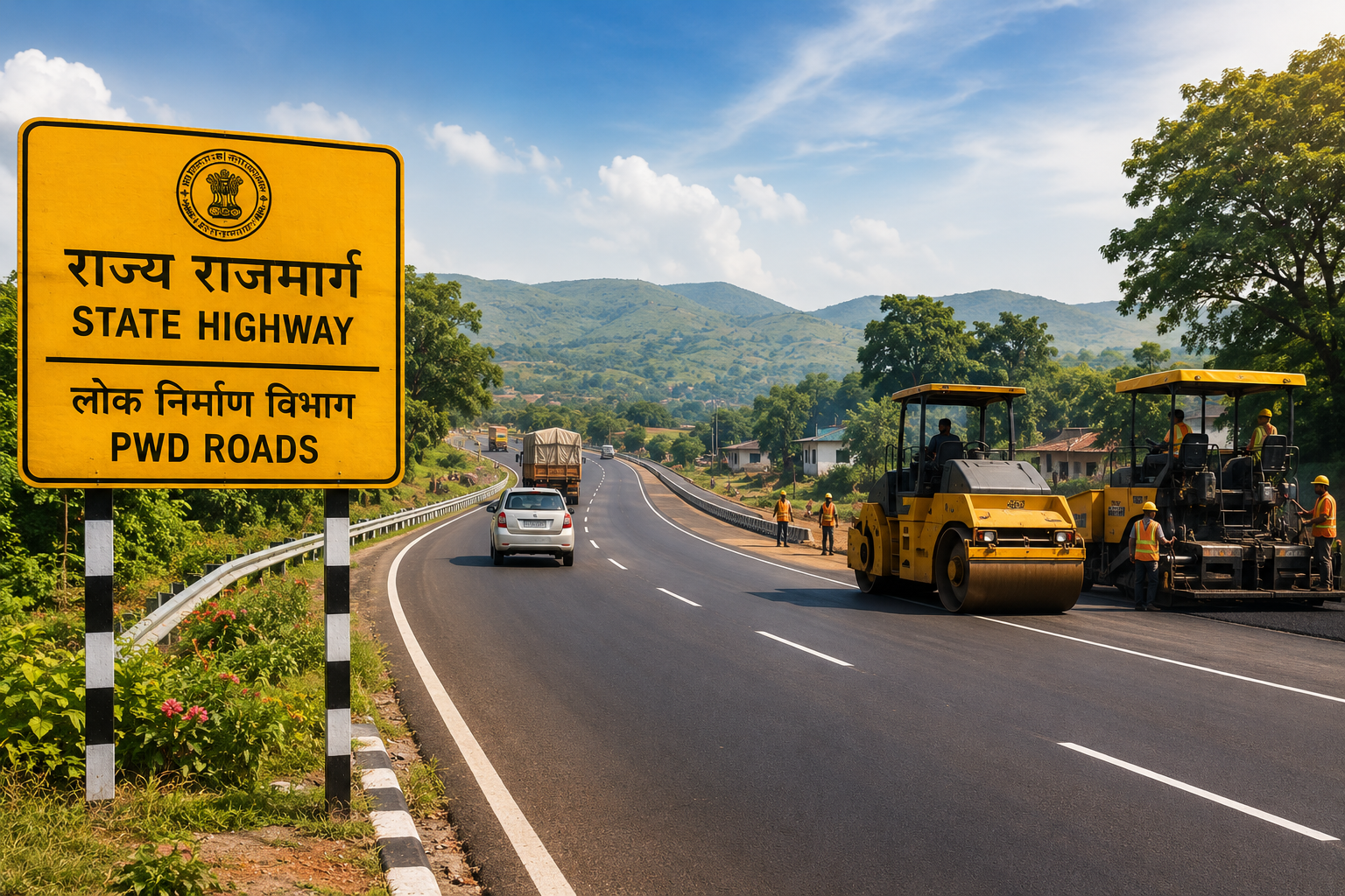 State Highway and PWD Roads
