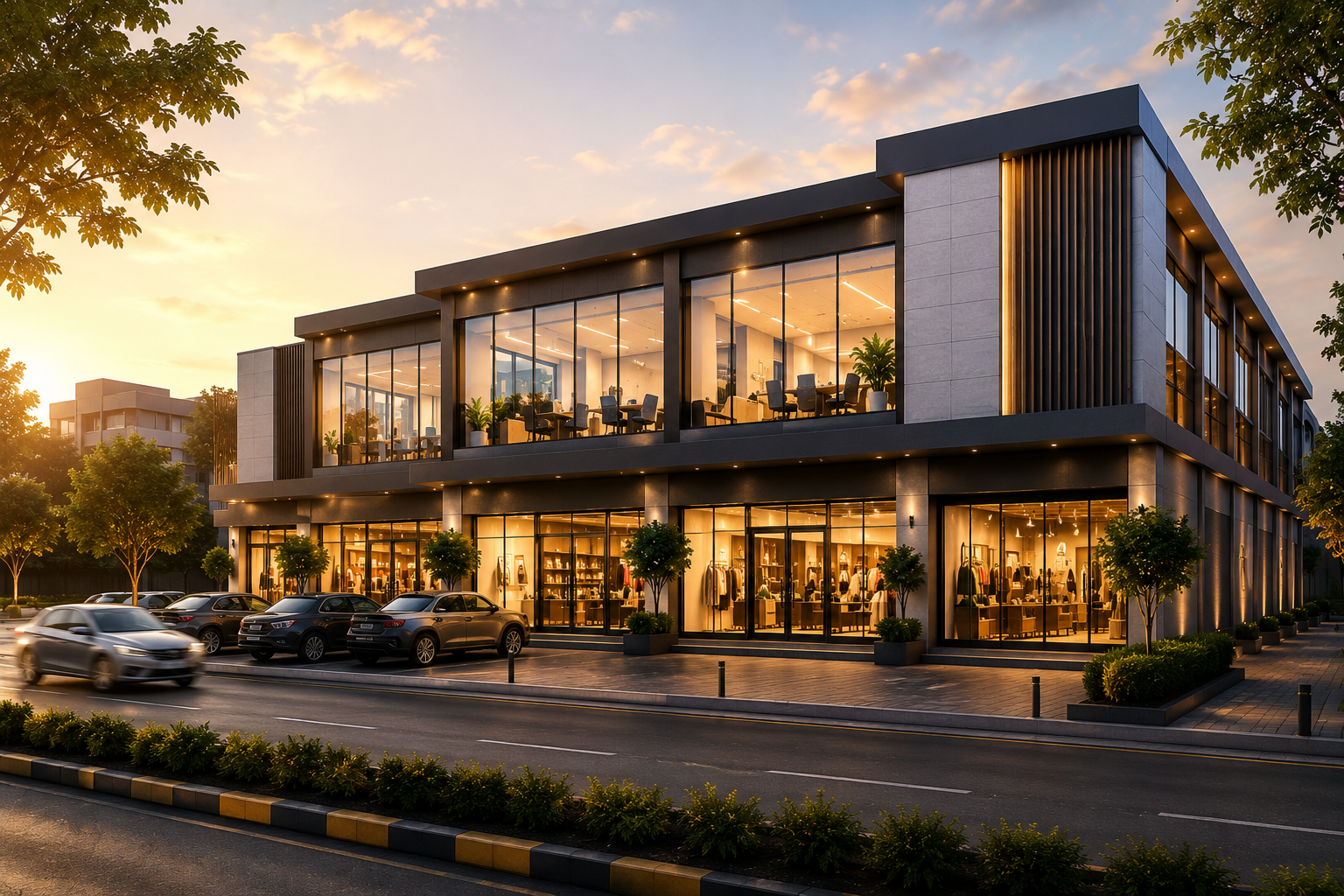 Commercial Shops and Offices