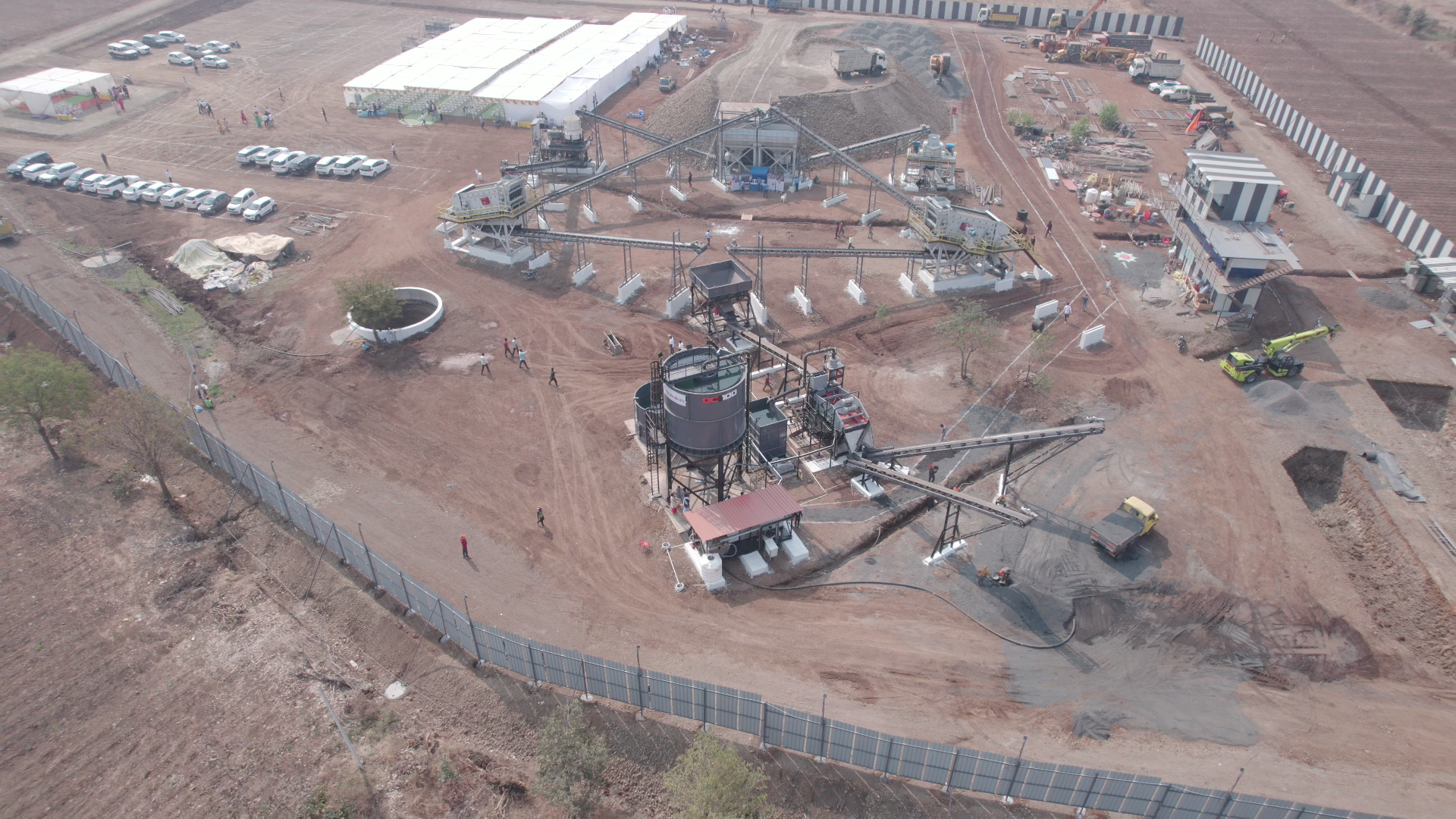First Crusher Plant Established