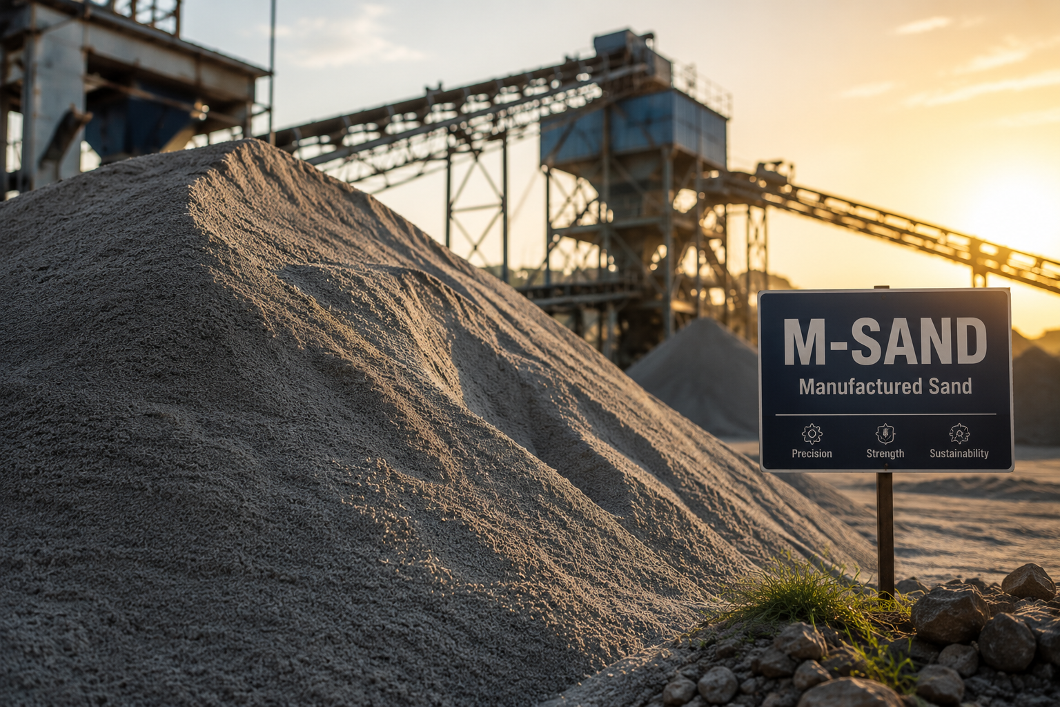  M-Sand (Manufactured sand)